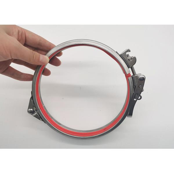 Buy Quick Release 100mm Ss Pipe Clamp Together Duct Pipe at wholesale prices