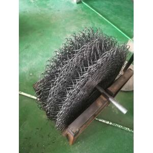 Continuous Durable Wire Mattress Spring Coil , Mattress Filler Spring Heat