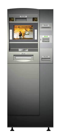 Quality Touch Screen Computer interactive Bank Multifunction ATM / Cash dispenser for sale