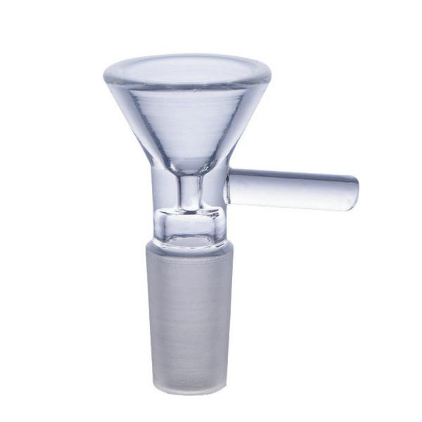 Buy Hand Blown Glass Water Bong Bowl Slide 14mm Male Jointed at wholesale prices