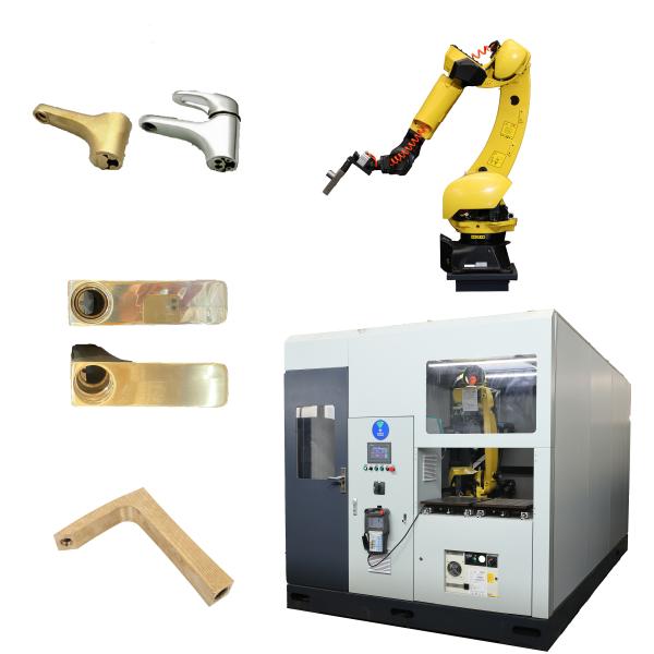 Automated Robotic Grinding And Polishing System With Multi Brush Configuration