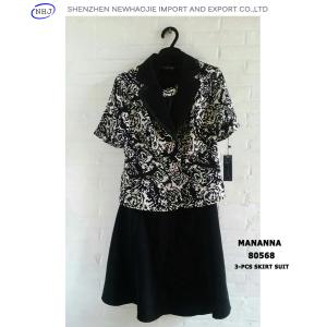 China Latest ladies 3pcs skirt suit ,wholesale suit jacket/ladies suits/ on sale
