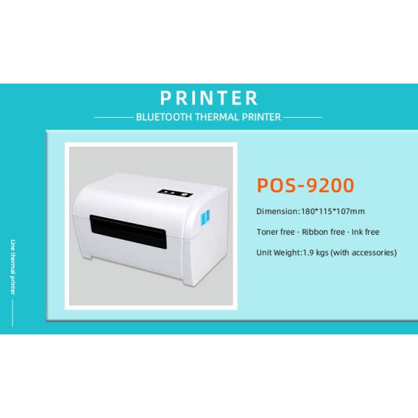 110mm Inch Label Desktop Mini Thermal Bluetooth Printer Direct Thermal Label Printer Sticker Machine