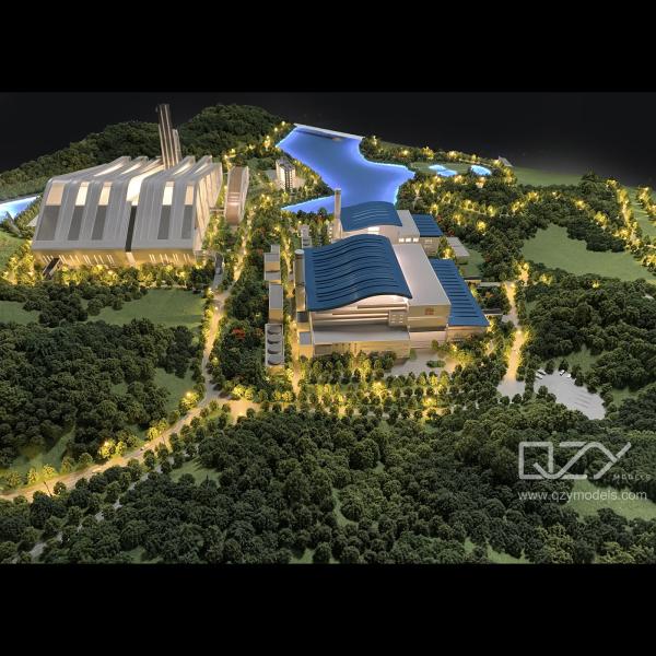 City Planning Model - Shenzhen Energy Group 1:500 Bao'an Model