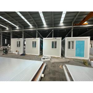 Foldable Container House Contemporary Design Style Hurricane Proof Waterproof