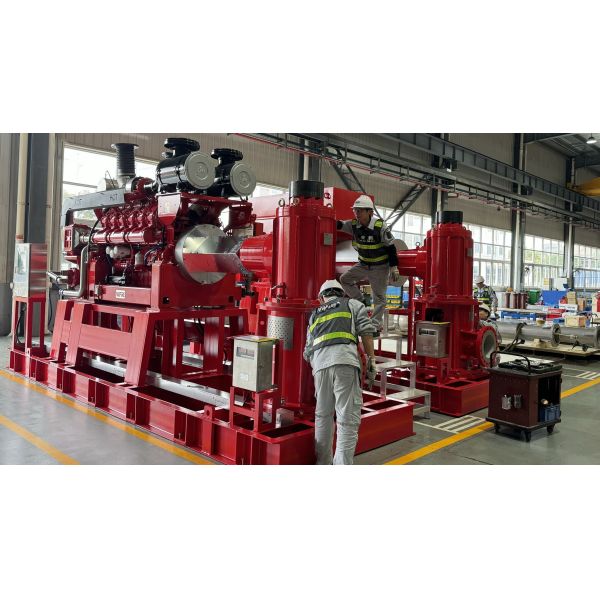 250VTP950-38 Vertical Turbine Diesel Engine Driven Fire Pump | UL/FM Certified, 232–731 HP 3000GPM