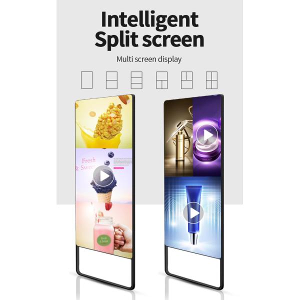 43inch Capacitive Touchscreen Magic Fitness Mirror With Virtual Trainer And Personalized Workouts