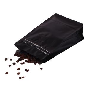 China Empty Coffee Beans Aluminum Foil Bag Heat Sealable With Valve on sale