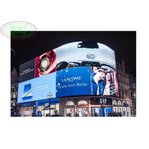 SMD 3535 full-color outdoor P6 LED screen IP 65 with anti-collision function