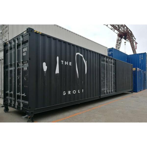 40ft One Side Door Opening Dry Shipping Container 40 40 Foot HC or GP Steel Material CSC Certified with Internal Dimensions