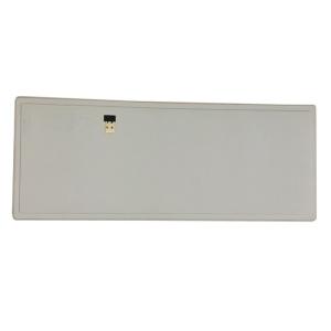 AZERTY French Industrial Wireless Keyboard Silicon Rubber Material Custom Color