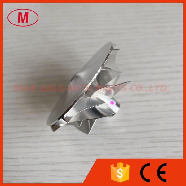 GTA15-25 41.58/56.03mm 6+6 blades high performance turbo aluminum 2618/billet compressor wheel