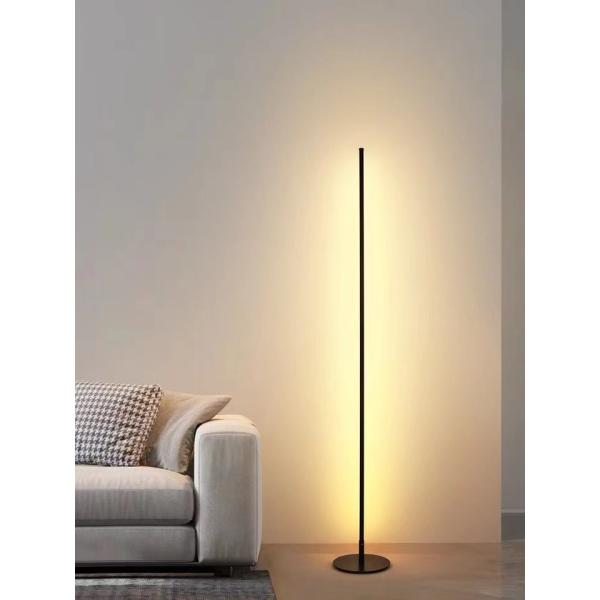 Hot Wholesale Colorful Remote Control Corner Led Floor Lamp For Home Bedroom