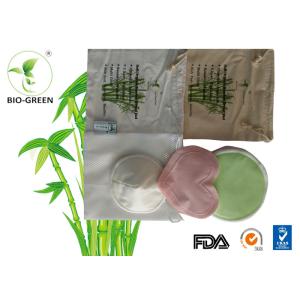 Colorful Gentle Organic Bamboo Nursing Pads Ultra Thin And Soft 12*12cm