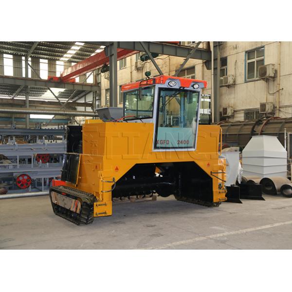 Buy Animal Manure Fermentation Compost Equipment Crawler Type Compost Turner Machine at wholesale prices