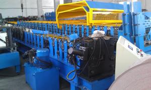 China Round Downspout Roll Forming Machine with PLC Control ,  Pipe Roll Forming Machine on sale