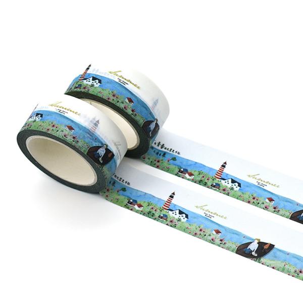 Buy No Residue Printed Japanese Washi Paper Tape For Stationery at wholesale prices