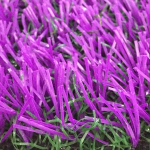 Purple Fake Grass For Schools Kindergartens