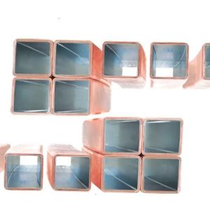 CCM Copper Rectangular Tube DHP Square Pipe High Mechanical Stability