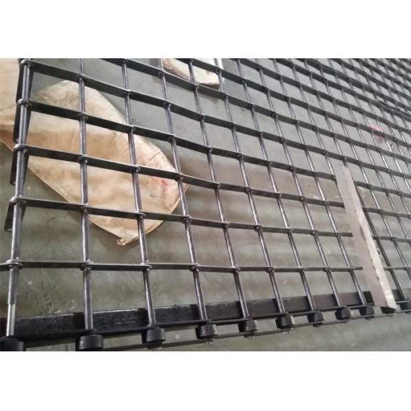 Pizza Oven Wire Mesh Eye Link Conveyor Belt Multiple Drive Options Heavy Duty