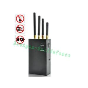 Quality 808HE4 Portable GSM+3G+WIFI cell phone signal jammers for sale