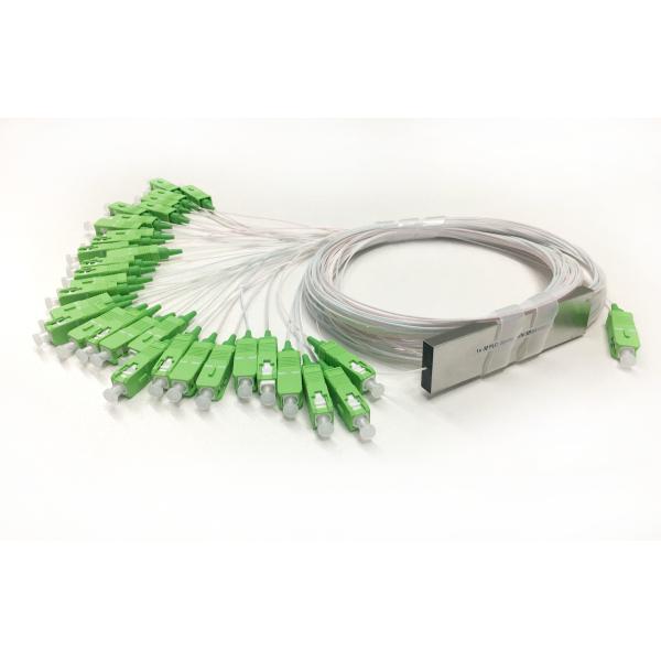 Buy Mini Steel Tube 1x32 PLC Optical Splitter with 0.9mm LSZH G.657A1 Fiber for FTTH Networks at wholesale prices