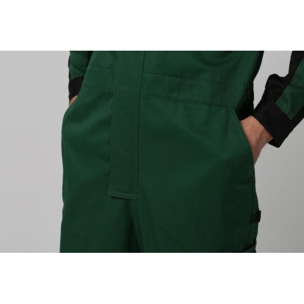 Cordura Reinforced Mens Workwear Overalls With Light Weight CVC Material