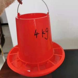 Polypropylene Chicken Pan Feeder Plastic Poultry Feeder For Broiler
