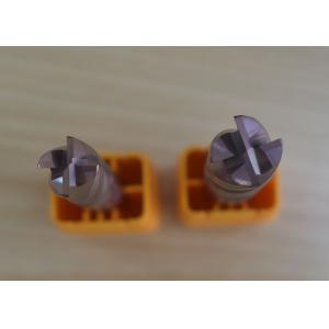 CNC Process 6 Flute HRC 50 Corner Radius End Mill