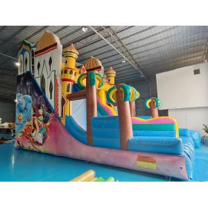 High Quality Outdoor Digital Printing Inflatable Slide Princess Lamp Of Aladdin