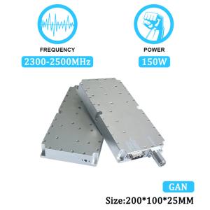 China 2.4G 4G 150W 2300-2500MHz GaN RF Power Amplifier Drone Counter Module for Anti Drone System Mavic3 Fpv Djis Autel Anti Fpv With Isolation Protector on sale