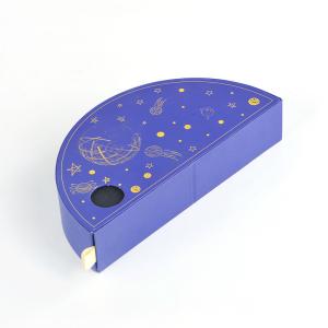 Half Round Universal Gift Slotted Boxes Shaped Customized