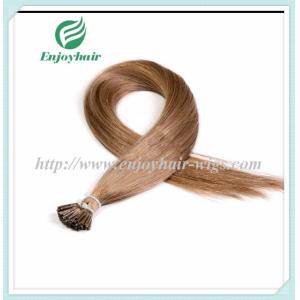 Pre-Bonded Hair 10"-28" 100s/pack 10# color Straight Human Hair Brazilian hair