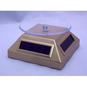 Solar turntable display in Gold