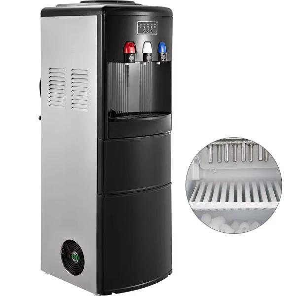 Dispense Hot Cold Water with App-Controlled Ice Maker Vertical Dispenser