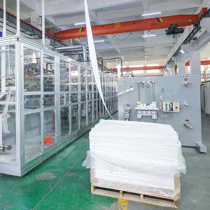 Easy Maintenance Full Servo Big Ring Waist Baby Diaper Making Machine with CE