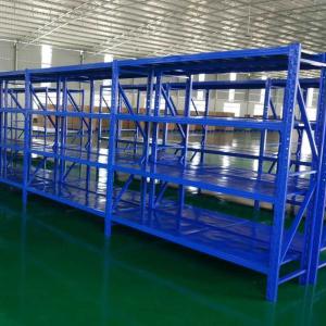 Q235B Medium Duty Metal Shelving 800KG Single Selective Racking
