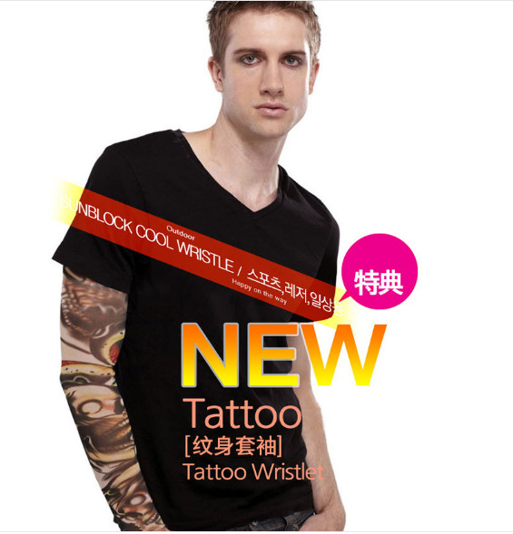 Tattooing Tattoo Sleeve, Outdoor Driving Riding Mountain Climbing Sun Protection Sleeves, Playing Golfing Arms