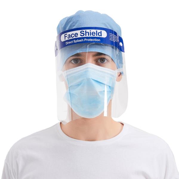 Buy Anti Fog Disposable Face Shields Medical Clear Plastic at wholesale prices