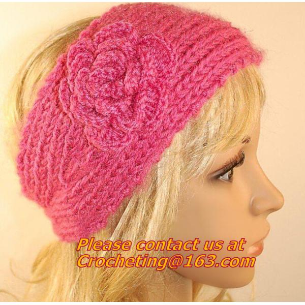 Best Winter Adult Children Warm Crochet Headbands Knitted Headbands Headwraps