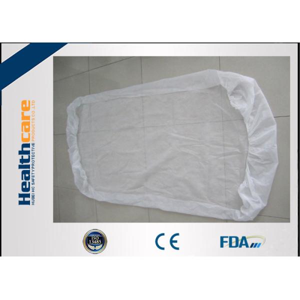 Buy ISO CE FDA Disposable Waterproof Mattress Protector PP Material With Elastic at wholesale prices