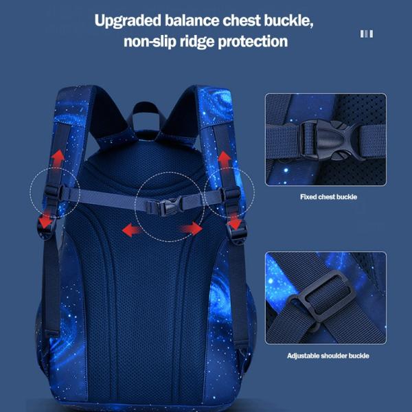 Children Waterproof Side Opening School Backpack For Kids Primary School Student