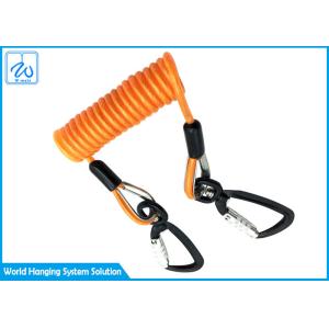 Vinyl Coated Retractable Extension Spring Safety Cable