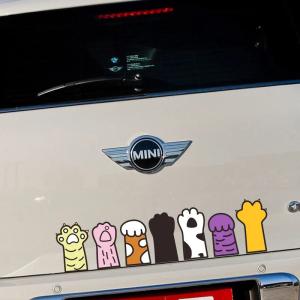 Customized Waterproof Car Stickers PVC Vinyl Cute Cartoon Animals