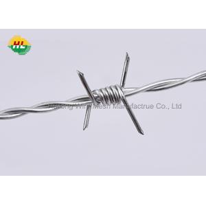 Military Grade Galvanized Barbed Wire 14 Gauge with Multiple Use