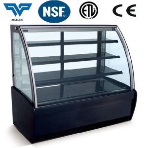 Stainless Steel 304 Refrigerated Deli Case Bakery Display 400L