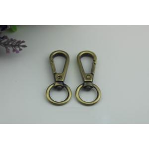 Customized all kinds of color cheap zinc alloy metal round 15 mm snap hook for