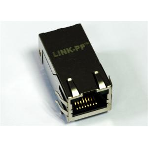 HFJT1-1GHPE-L12RL Ethernet Socket 1G POE+ EXT TEMP 1x1 RJ45 w/MAG G/Y LED
