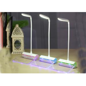 Quality Battery Operated Modern Desk Lamp , LED Nightstand Lamp Rechargeable for sale