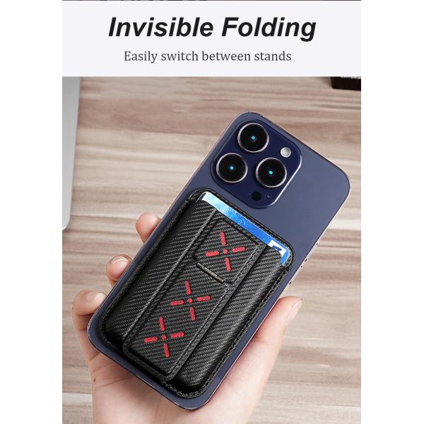 Origami Magsafe Wallet Slim Stand Phone Grip And Card Holder for IPhone 16